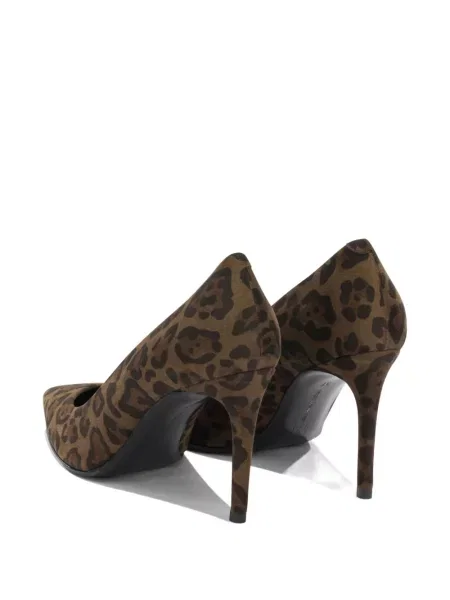 Pantofi cu toc Sergio Levantesi cu model leopard maro