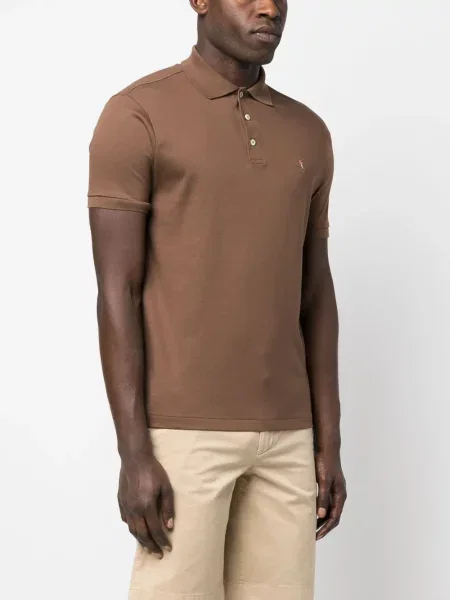Polo marškinėliai Polo Ralph Lauren ruda