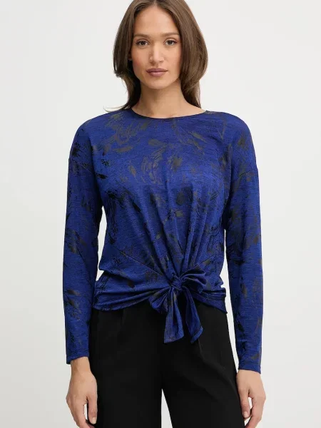 Tricou mânecă lungă Joseph Ribkoff albastru