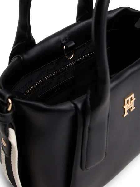 Rucsac Tommy Hilfiger din piele negru