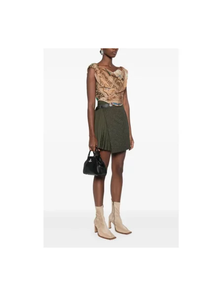 Shopperka Vivienne Westwood skórzana czarna