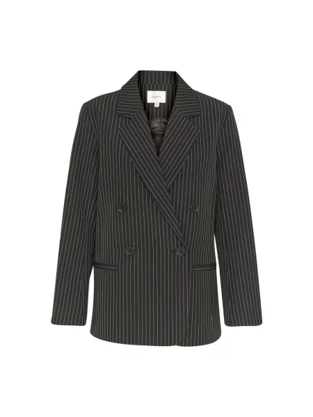 Marynarka Gestuz w paski czarna