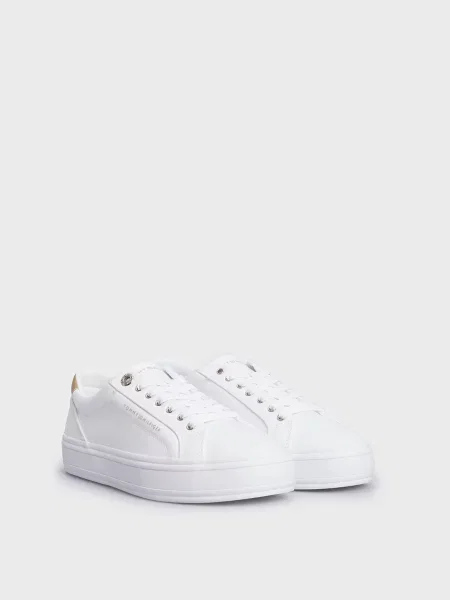 Кеды Tommy Hilfiger из канваса белые