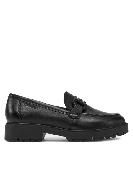 Loafersy Tamaris czarne
