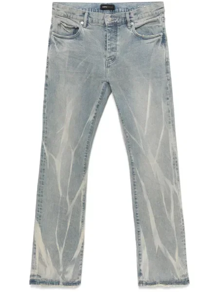 Blugi evazați Purple Brand albastru