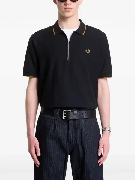 Tricou polo Fred Perry negru