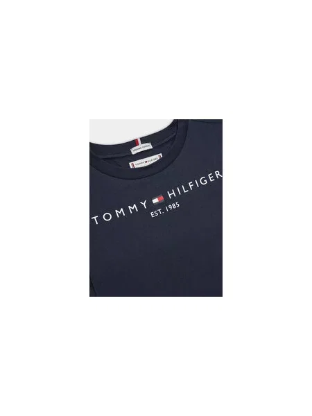 Tommy Hilfiger Marškinėliai Essential Tamsiai Regular Fit mėlyna