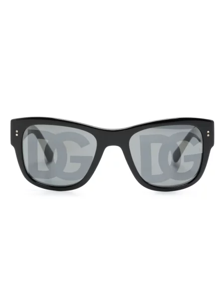 Ochelari de soare Dolce & Gabbana Eyewear cu imagine negru