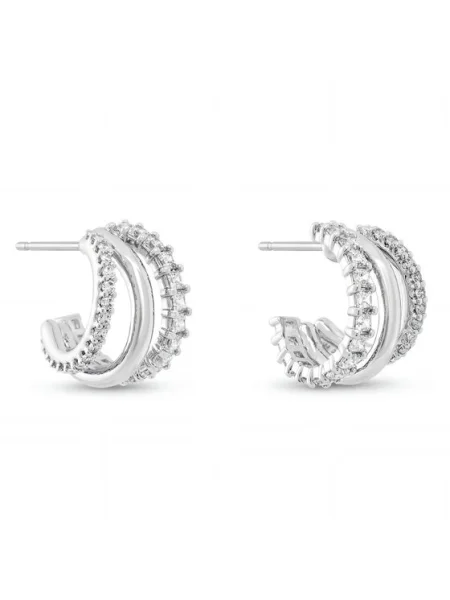 Swarovski Cercei argintiu