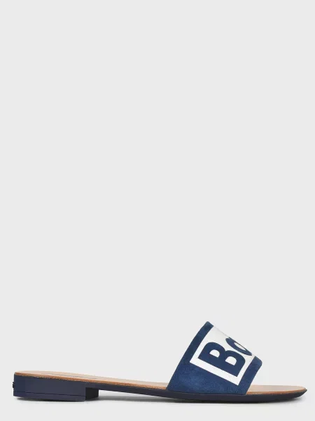 Шльопанці Baldinini сині