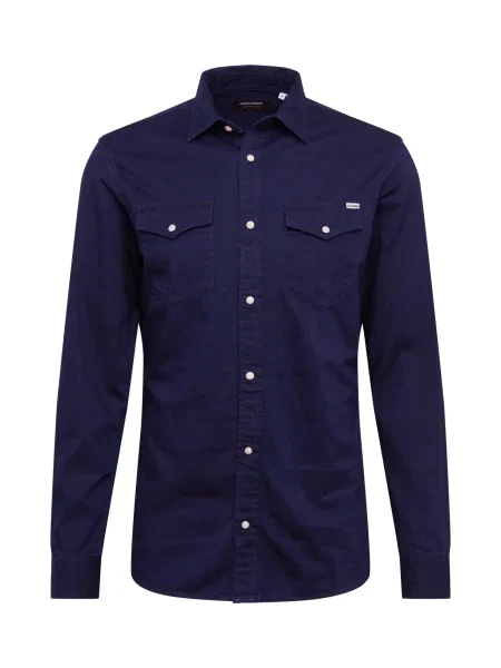 JACK & JONES Cămașă Sheridan bleumarin