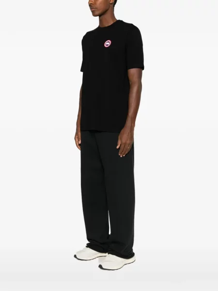 Tricou Canada Goose cu autograf negru