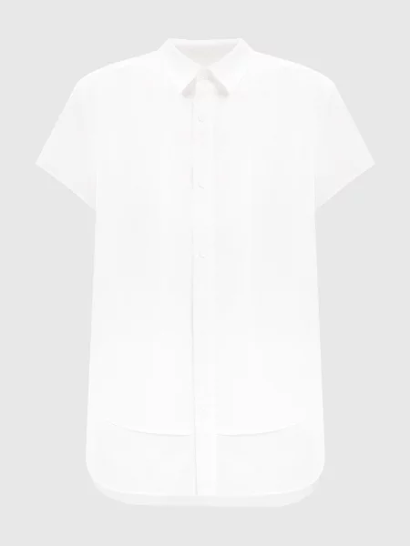 Блуза з асиметричним низом Y`s Yamamoto біла