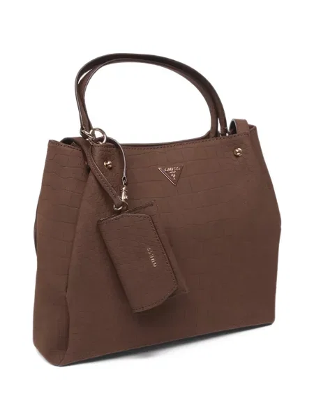 Geantă shopper Guess maro
