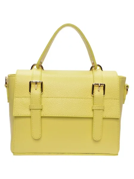 Geantă shopper Anna Luchini galben