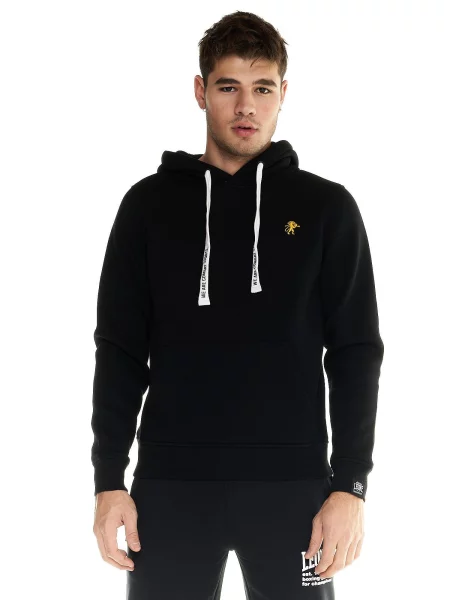 Bluza z z kaptur na co dzień na siłownię czarna