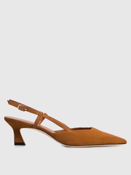 Замшевые босоножки Stuart Weitzman коричневые