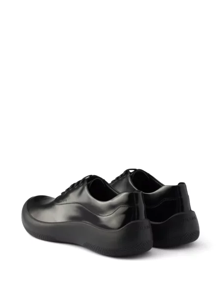 Sneakerși Prada din piele negru