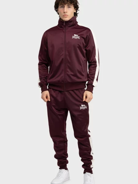 Костюмний спортивний костюм Lonsdale бордовий