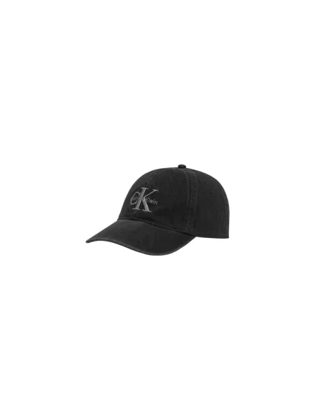 Czapka Calvin Klein Jeans Monologo Embroidery Cap Black Universal czarne