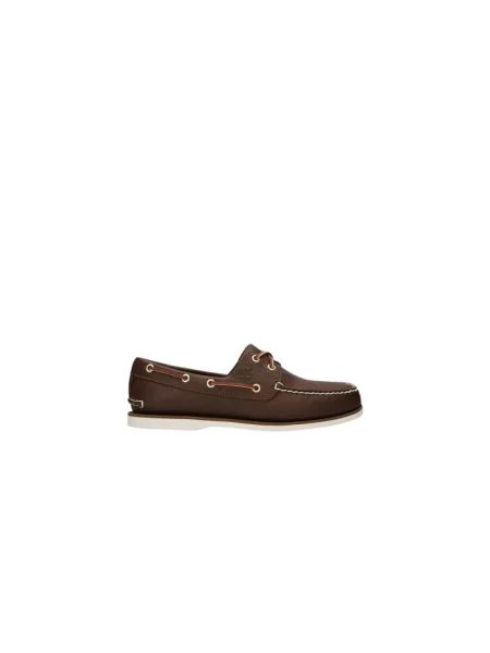 Półbuty Timberland skórzane brązowe