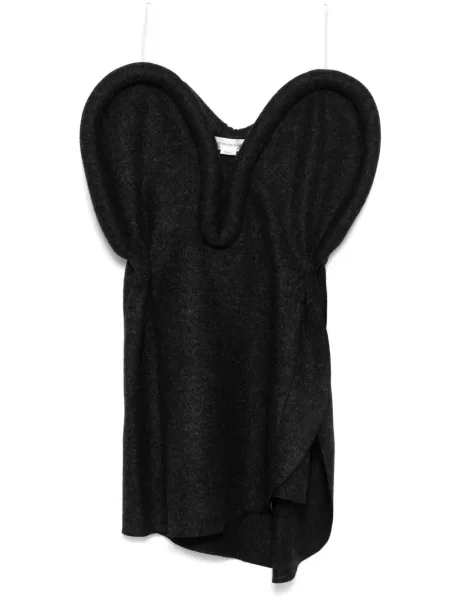 Mała mały sukienka mini Victoria Beckham garniturowa szara