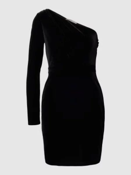 Sukienka koktajlowa na jedno ramię Jake*s Cocktail czarna