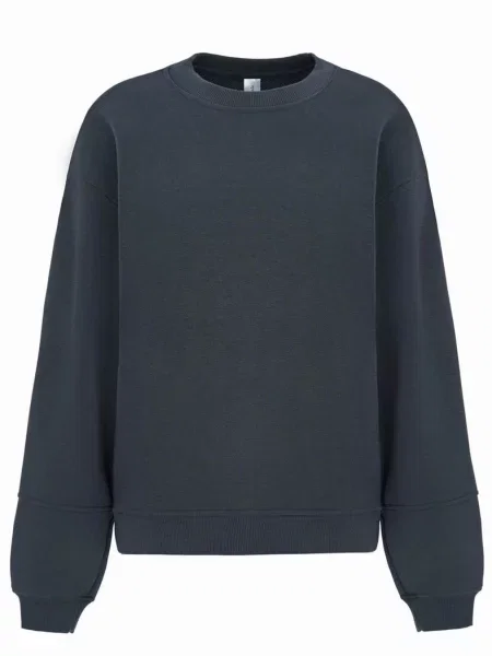 Женский однотонный свитшот сірий