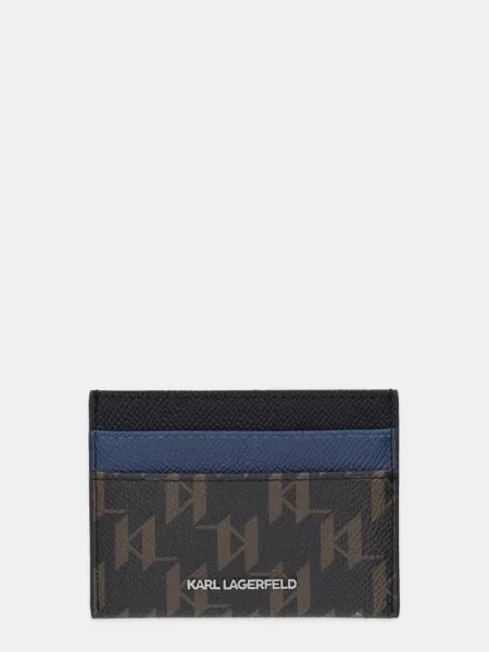 Etui za kartice Karl Lagerfeld K/MONOGRAM rjava
