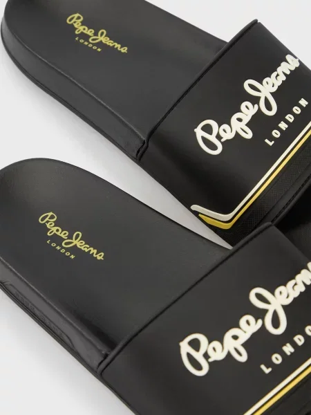 Шлепанцы Pepe Jeans черные
