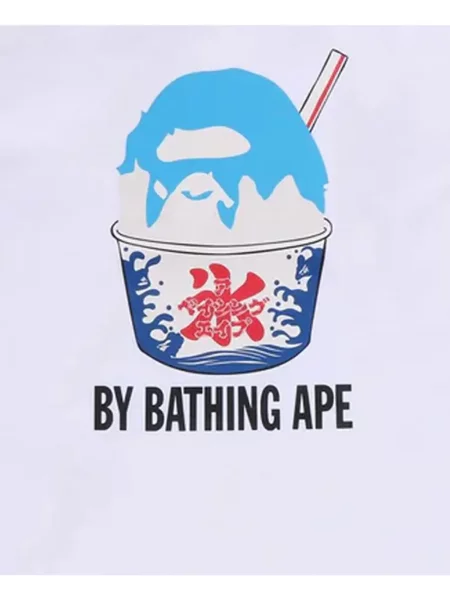 Tricou A Bathing Ape® alb