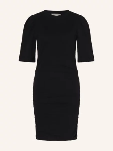 Isabel Marant Sukienka Koktajlowa Mylda Z Dżerseju schwarz czarna