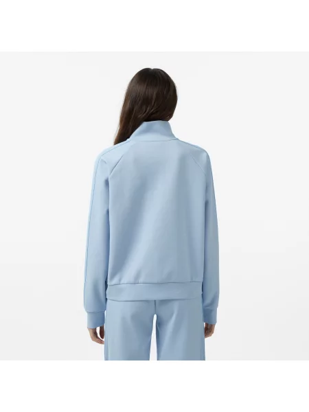 Lacoste Bluza Ze Stójką Loose Fit niebieska