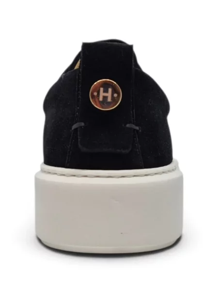 Κιλότα Henderson Baracco σουέτ slip-on μαύρο