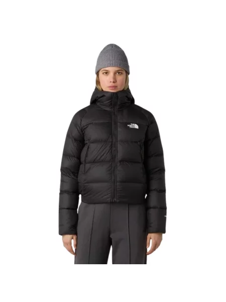 Kurtka puchowa The North Face z kapturem czarna