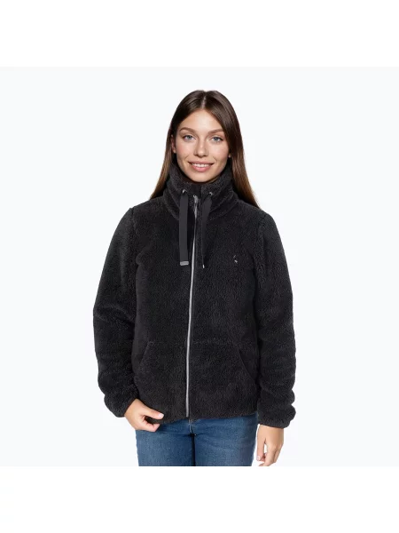 Mikina Aulp Visha Coral Fleece black černá