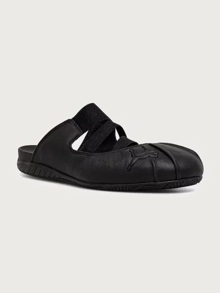 Balerini Puma din piele negru