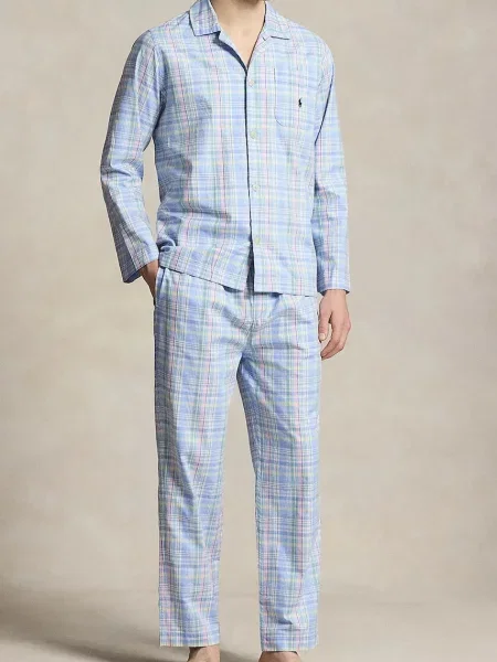 Polo Ralph Lauren Piżama Kolorowy niebieska