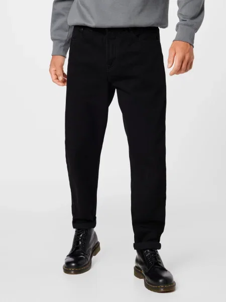 Carhartt WIP Kavbojke Newel denim črn