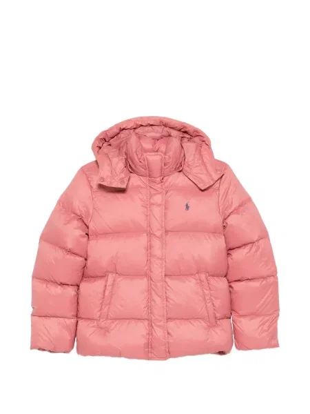 Kurtka dziecięca Polo Ralph Lauren różowa