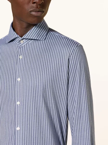 Desoto Košile Slim Fit modrá bílá