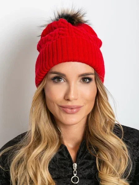 Șapcă Wool Fashion Italia roșu