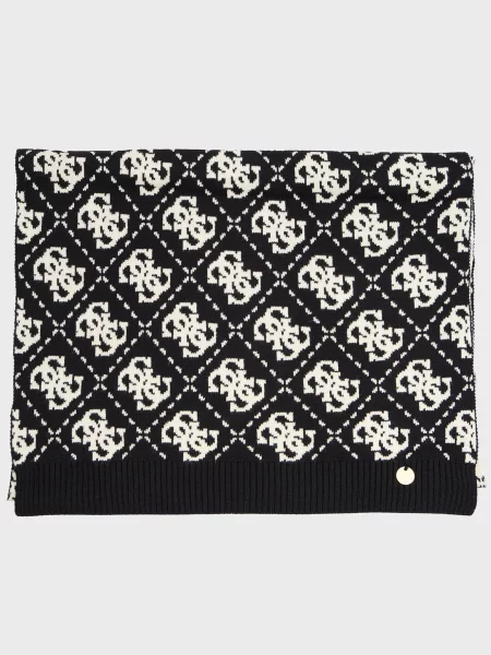 Шапка Guess с принтом