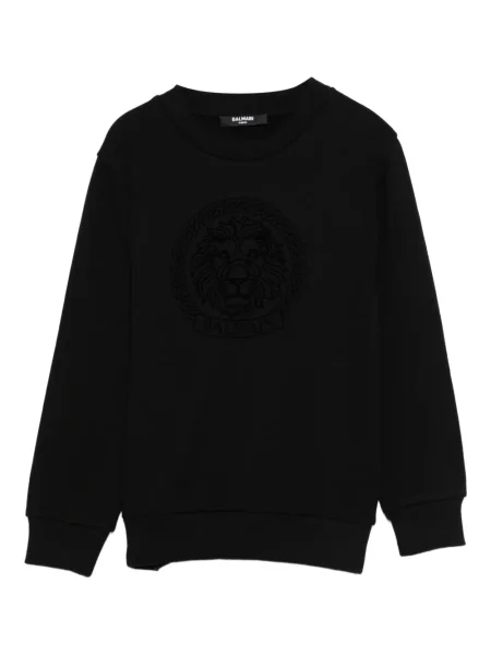 Bluza dziecięca Balmain czarna