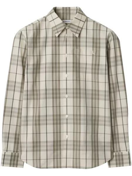Kostkovaná retro košile Burberry