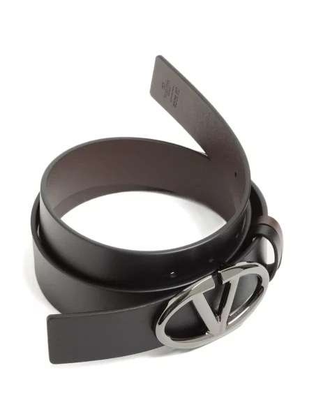 Cu centură reversibil curea Valentino Garavani negru