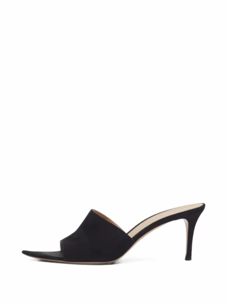 Sandale Gianvito Rossi din piele de căprioară negru