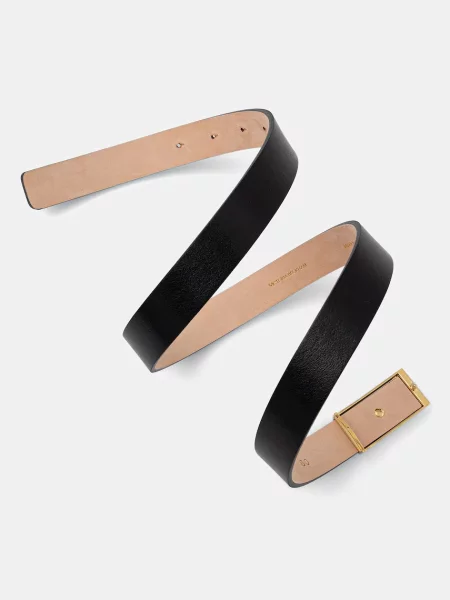 Шкіряний Victoria Beckham коричневий