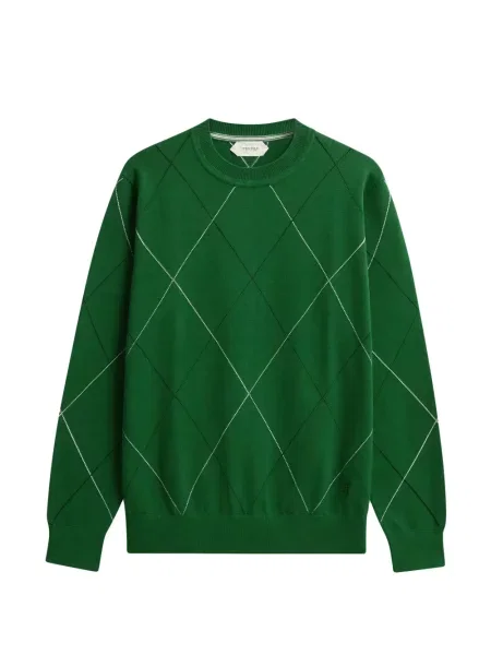 Pulover Pringle Of Scotland cu model argyle verde