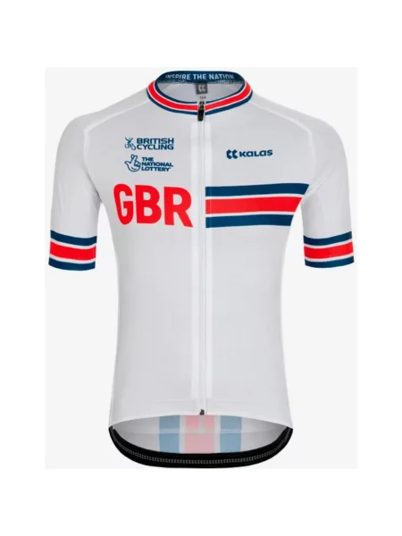 Koszulka rowerowa Kalas GBCT Z2 krótki rękaw biała